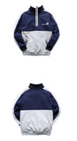 パーステップ(PERSTEP) Zipper Stripe Sweatshirt 3color SMMT4110