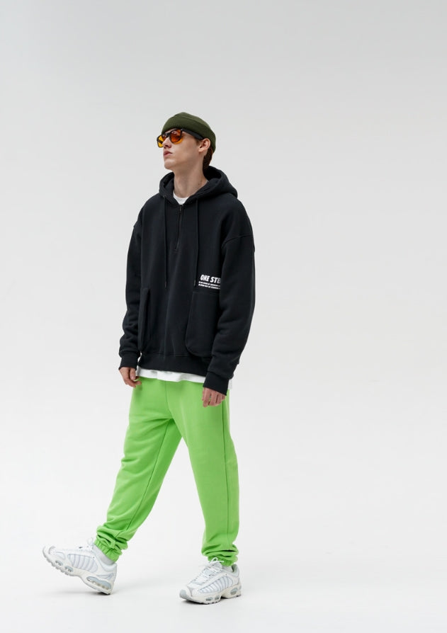 パーステップ(PERSTEP) One Half Open Hoodie 4color MSHD4318