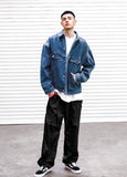 パーステップ(PERSTEP) Twin Denim Jacket 3color SMOT4052