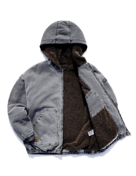 パーステップ(PERSTEP) Pigment Hoodie Zip-up Jumper 4color SMOT4282