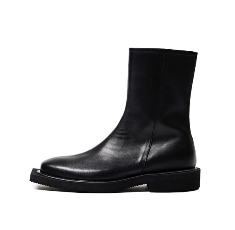 ラメルマメゾン (LA MER MA MAISON)  OVERSOLE SIDE ZIP BOOTS