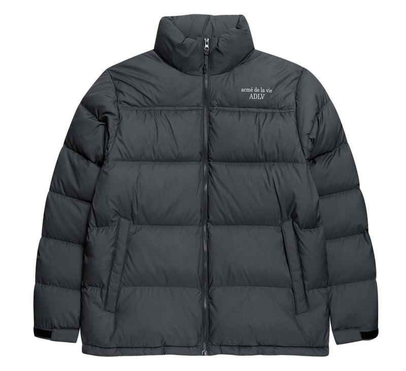 アクメドラビ(acme' de la vie) ADLV OVERSIZED SHORT PADDING GREY