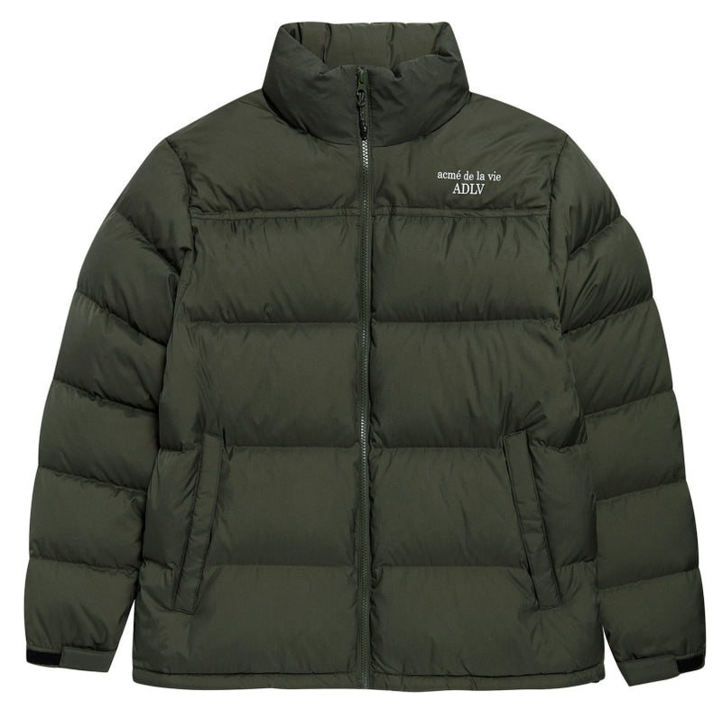 アクメドラビ(acme' de la vie) ADLV OVERSIZED SHORT PADDING KHAKI