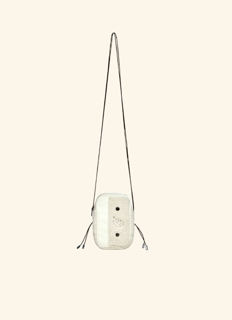 オルモストブルー(Almost Blue) FLEECE STRING MINI BAG