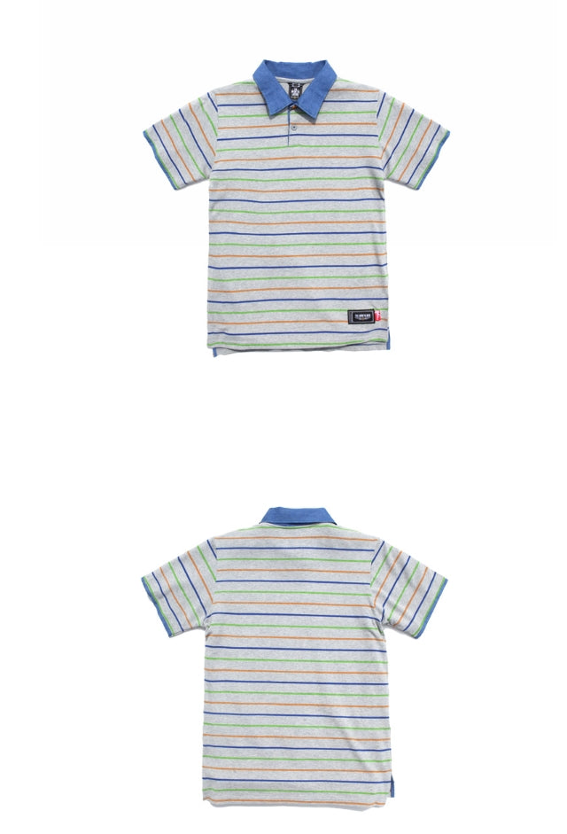 ティーダブリューエヌ(TWN) Bright Denim Collar Shortsleeve 2種 ZHST3005