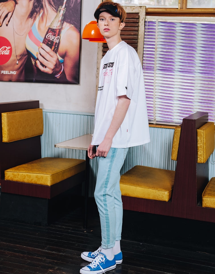 ダブルユーブイプロジェクト(WV PROJECT) SHOWTIME SHORT SLEEVE WHITE JYST7180