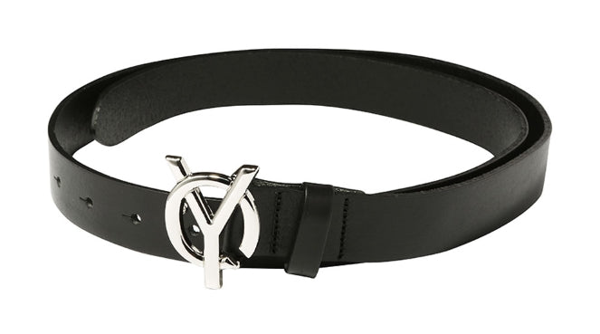 オーワイ(OY)  LOGO LEATHER BELT