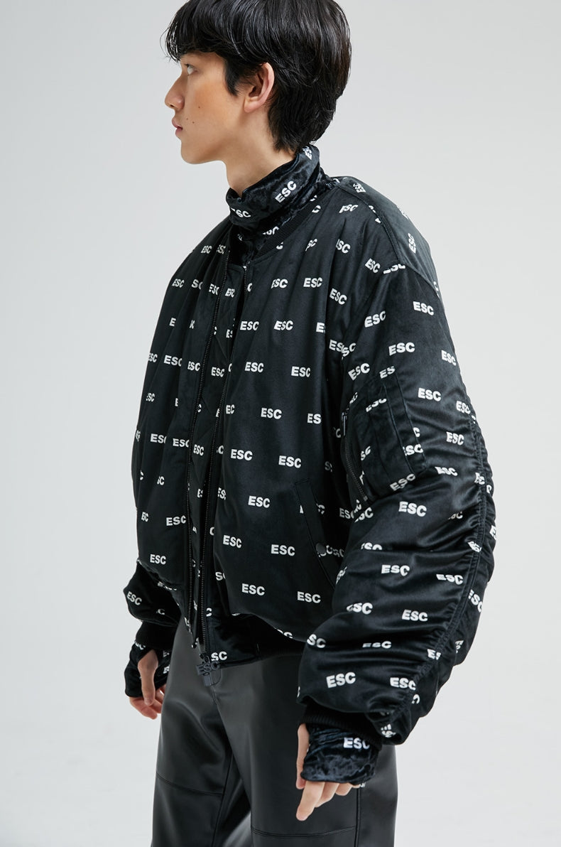 イーエスシースタジオ(ESC STUDIO) ESC velvet blouson