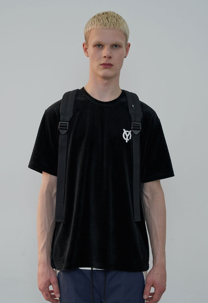 オーワイ(OY) LOGO BACKPACK-BLACK