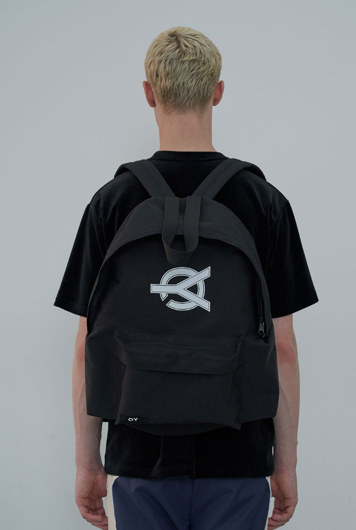 オーワイ(OY) LOGO BACKPACK-BLACK