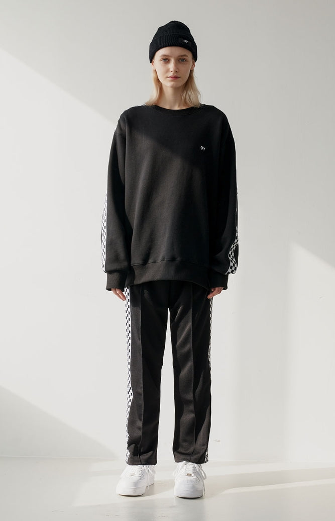 オーワイ(OY) TAPE PANTS-BLACK