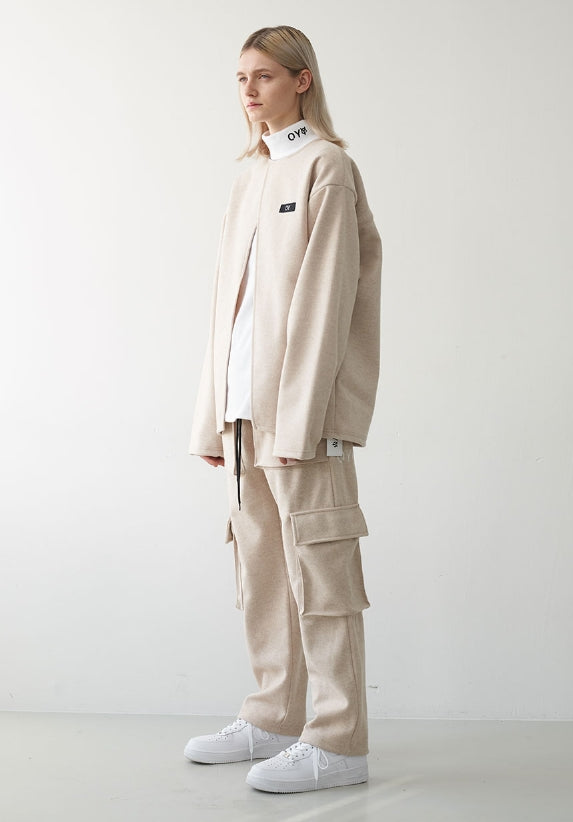 オーワイ(OY) WARM CARGO PANTS-BEIGE