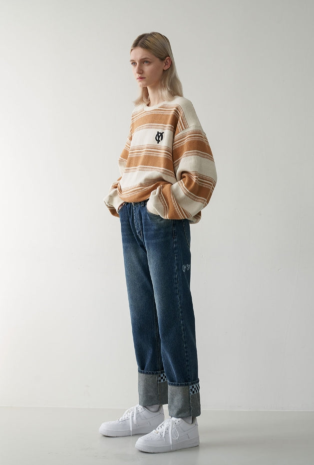 オーワイ(OY) TAPE DENIM JEANS-DENIM