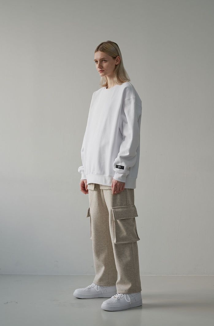 オーワイ(OY) BACK LOGO MTM- WHITE