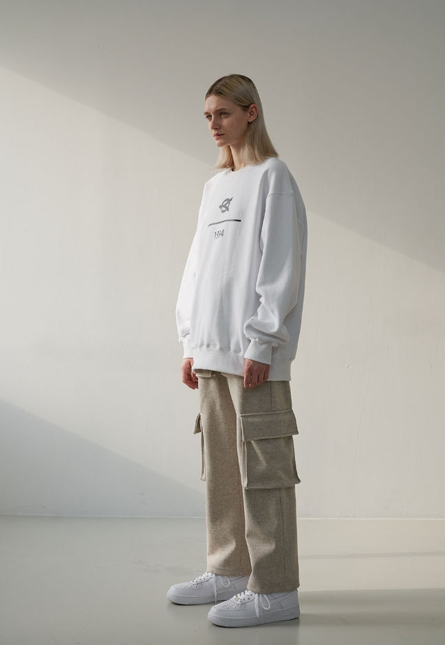 オーワイ(OY)  LOGO NUMBER MTM-WHITE