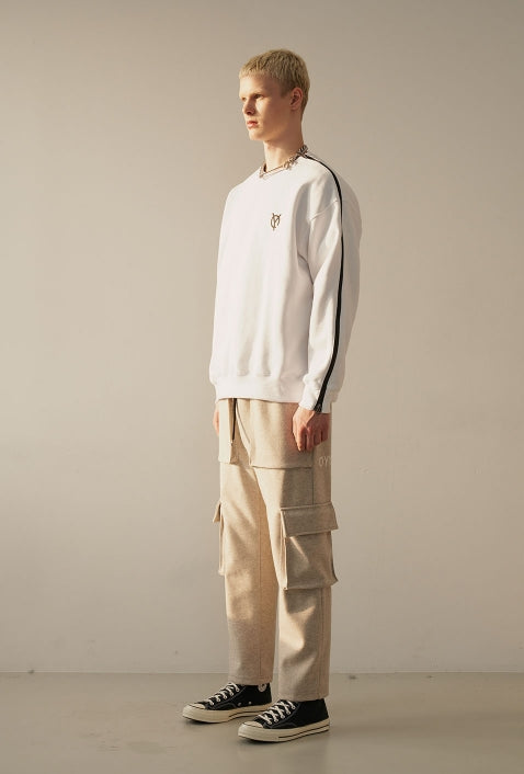 オーワイ(OY) SLEEVE ZIPPER MTM-WHITE