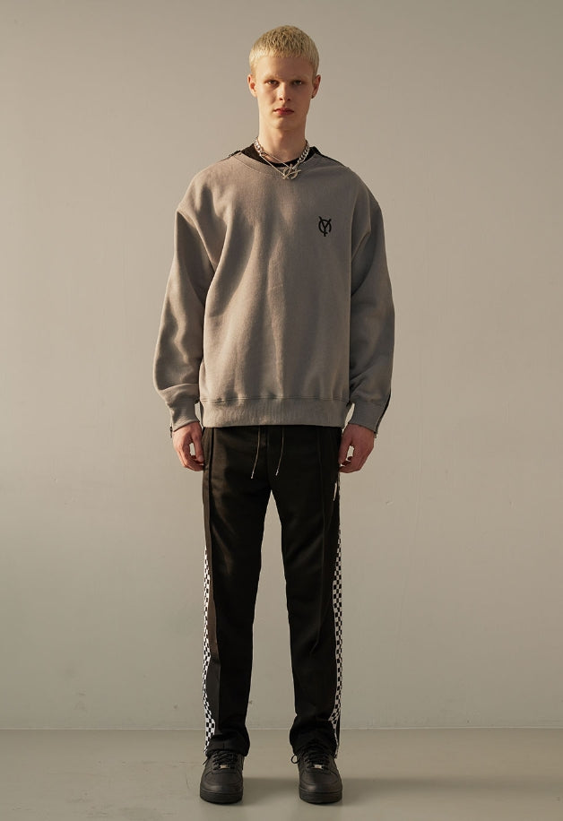 オーワイ(OY) SLEEVE ZIPPER MTM-CHARCOAL GREY