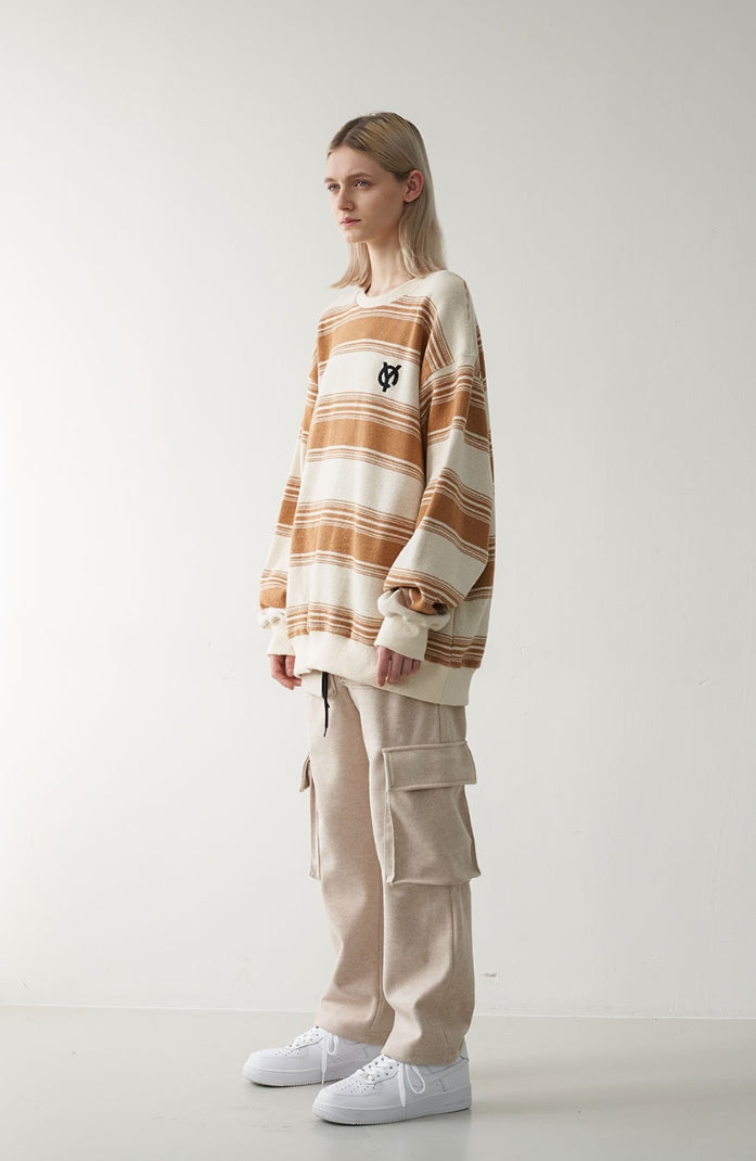 オーワイ(OY) LOGO STRIPE MTM-BEIGE