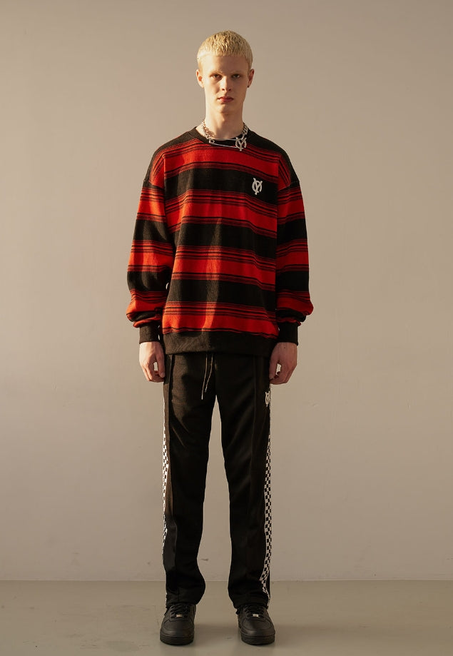 オーワイ(OY) LOGO STRIPE MTM-RED