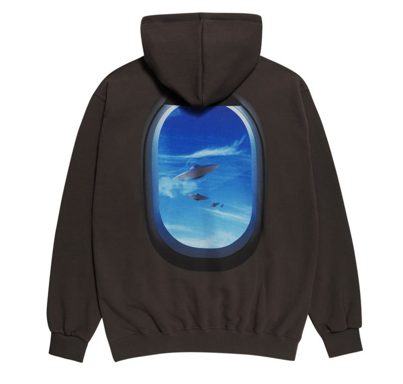 アクメドラビ(acme' de la vie)ADLV UFO HOODIE BROWN