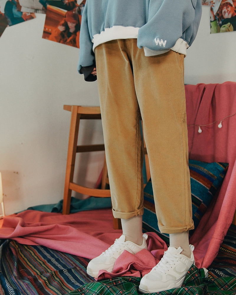 ダブルユーブイプロジェクト(WV PROJECT) RUMBLE CORDUROY PANTS BEIGE CJLP7349