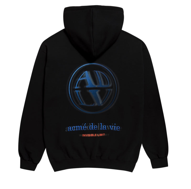 アクメドラビ(acme' de la vie) ADLV INVISIBLE HOODIE BLACK