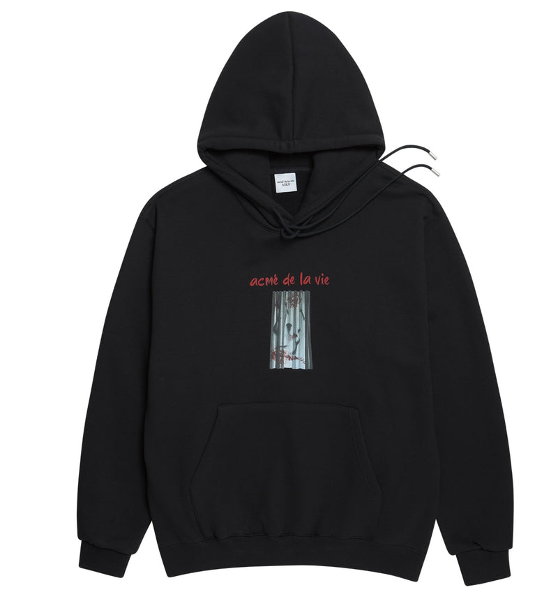 アクメドラビ(acme' de la vie) ADLV HE CAME AGAIN HOODIE BLACK