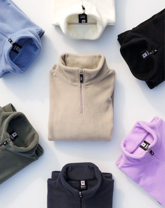 ティーダブリューエヌ(TWN) MILK MIX FLEECE ANORAK 7種 YMMT3257