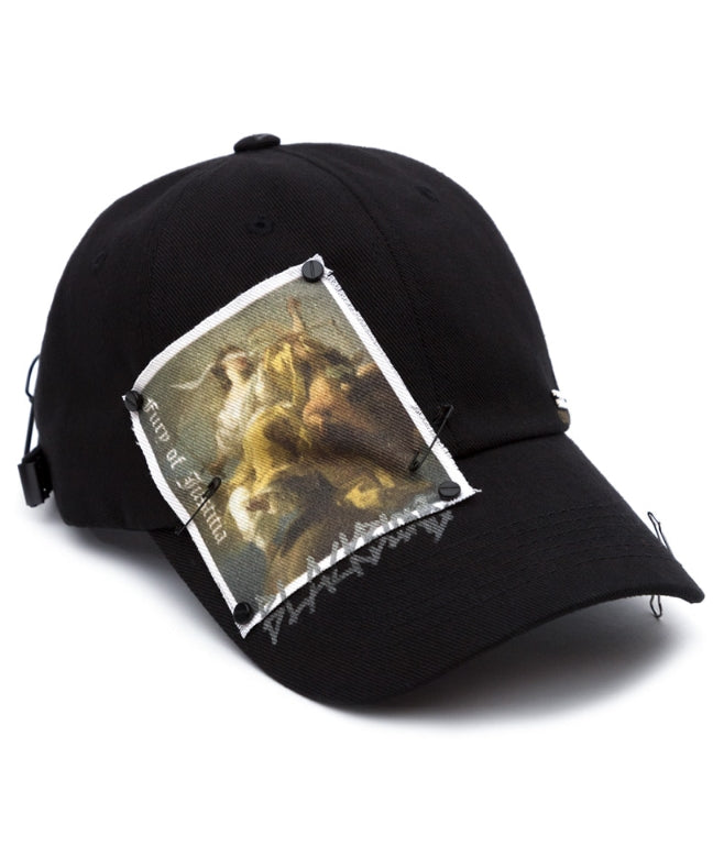 ブラックブロンド(BLACKBLOND) BBD Justitia Patch Cap (Black)