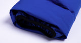 ブラックブロンド(BLACKBLOND) BBD Patch Duck Down Short Padding Jacket (Blue)