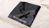ブラックブロンド(BLACKBLOND) BBD Patch Duck Down Short Padding Jacket (Ivory)