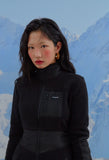 オクトーバーサード(Oct.3) Fleece Zip-up Dress Jacket [Black]