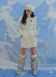 オクトーバーサード(Oct.3) Fleece Zip-up Dress Jacket [Ivory]