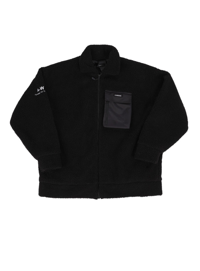 オウェンド(A-WENDE) A-wende Sunset jacket / black
