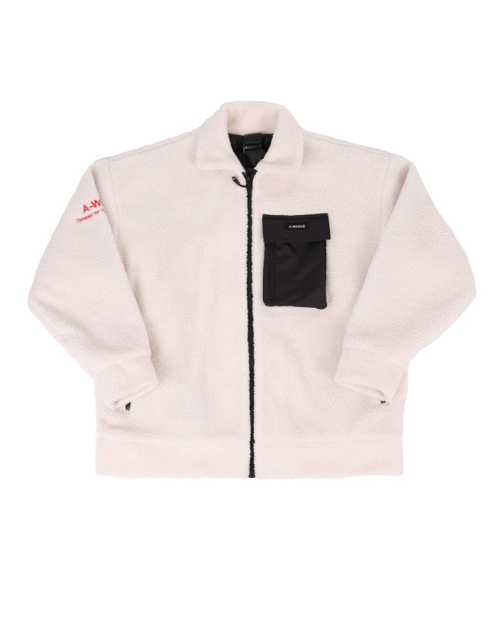 オウェンド(A-WENDE) A-wende Sunset jacket / ivory