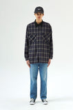 パーステップ(PERSTEP) Hugo check shirt 3種 MSLS4329