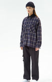パーステップ(PERSTEP) Hugo check shirt 3種 MSLS4329