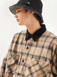 パーステップ(PERSTEP) Hugo check shirt 3種 MSLS4329