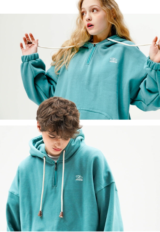 ユベスコ(UBESCO) LULU HALF OPEN HOODIE 4種 MSHD8068