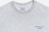 アクメドラビ(acme' de la vie)  ADLV LOGO SWEATSHIRT MELANGE