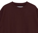 オベルー(OVERR) NONE.1 OVR BIG LOGO PRINTING WINE SWEATSHIRTS