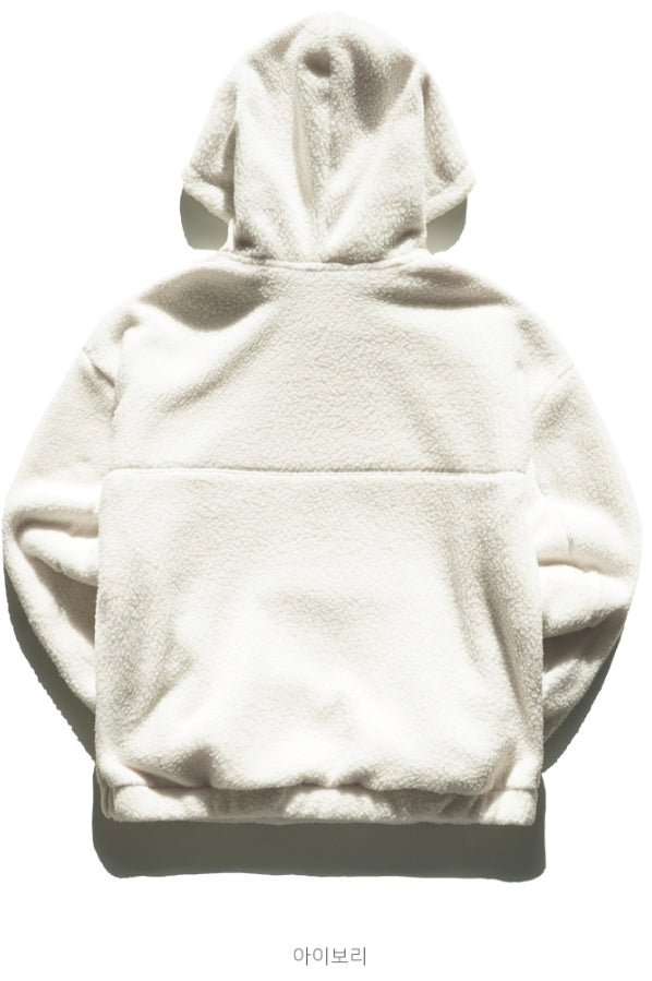 ティーダブリューエヌ(TWN) BROAD LANITAL HOODIE IVORY JEHD3253