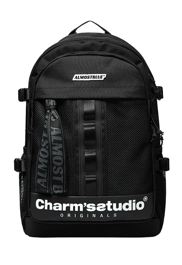 オルモストブルー(Almost Blue) ALMOST BLUE X CHARM S BACKPACK - COOL GRAY