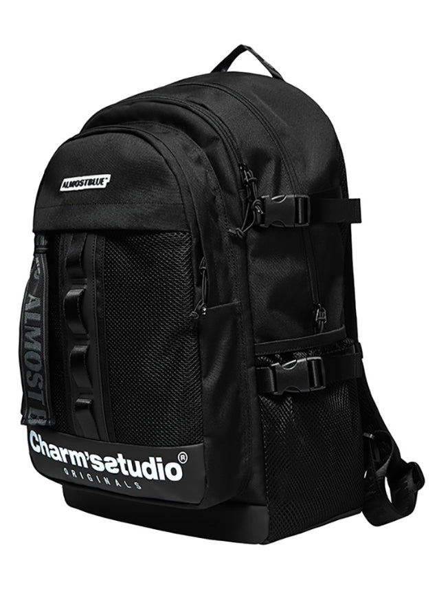 オルモストブルー(Almost Blue) ALMOST BLUE X CHARM S BACKPACK - COOL GRAY