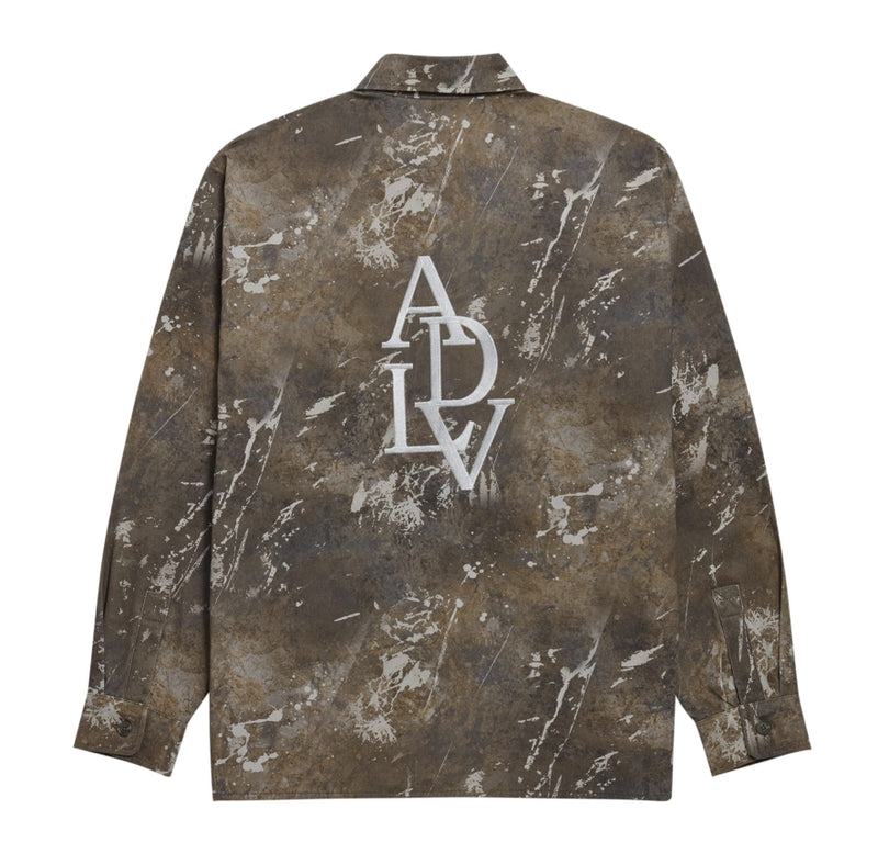 アクメドラビ(acme' de la vie) ADLV ARMY SHIRT BROWN