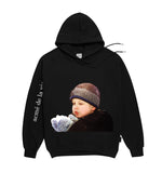 アクメドラビ(acme' de la vie)   ADLV BABY FACE HOODIE BLACK WINTER BOY