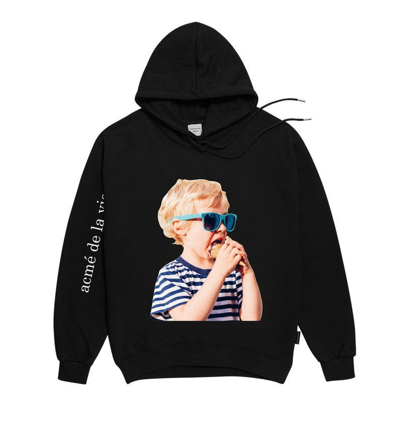 アクメドラビ(acme' de la vie)  ADLV BABY FACE HOODIE BLACK SUNGLASSES