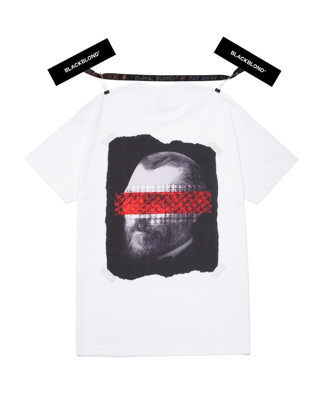 ブラックブロンド(BLACKBLOND) BBD Brutal Short Sleeve Tee (White)