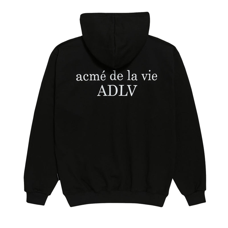 アクメドラビ(acme' de la vie)ADLV BABY FACE HOODIE BLACK DONUTS 4