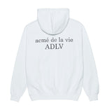 アクメドラビ(acme' de la vie)ADLV BABY FACE HOODIE WHITE MOUTON JACKET